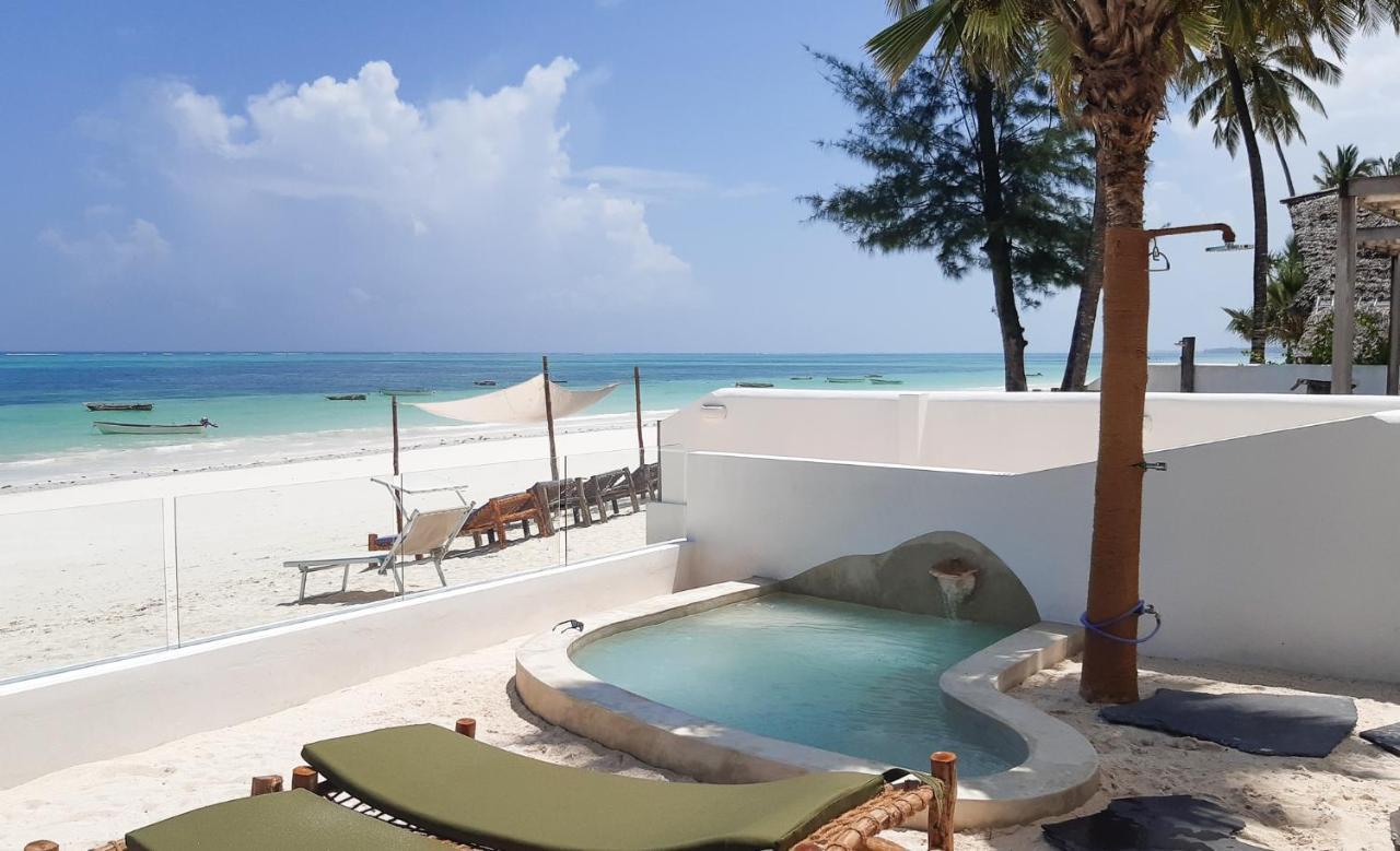 קיוונגווה Ocean Blue Apartment With Panoramic Pool Zanzibarhouses מראה חיצוני תמונה