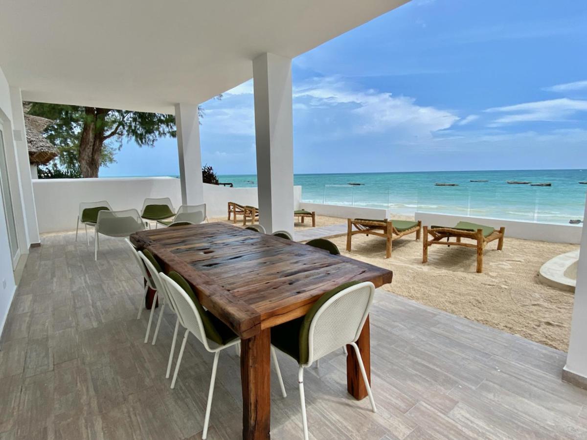 קיוונגווה Ocean Blue Apartment With Panoramic Pool Zanzibarhouses מראה חיצוני תמונה